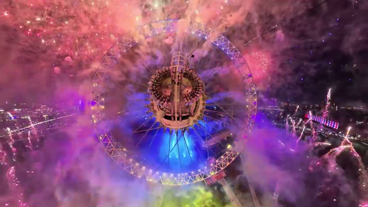 Arco Professional Safety Services supports NYE fireworks on London Eye - 60 secs