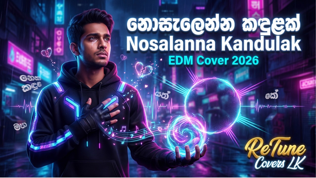 නොසැලෙන්න කඳුළක් (Nosalanna Kandulak) – EDM Cover 2026 | Sinhala EDM Remix | ReTune Covers #edm