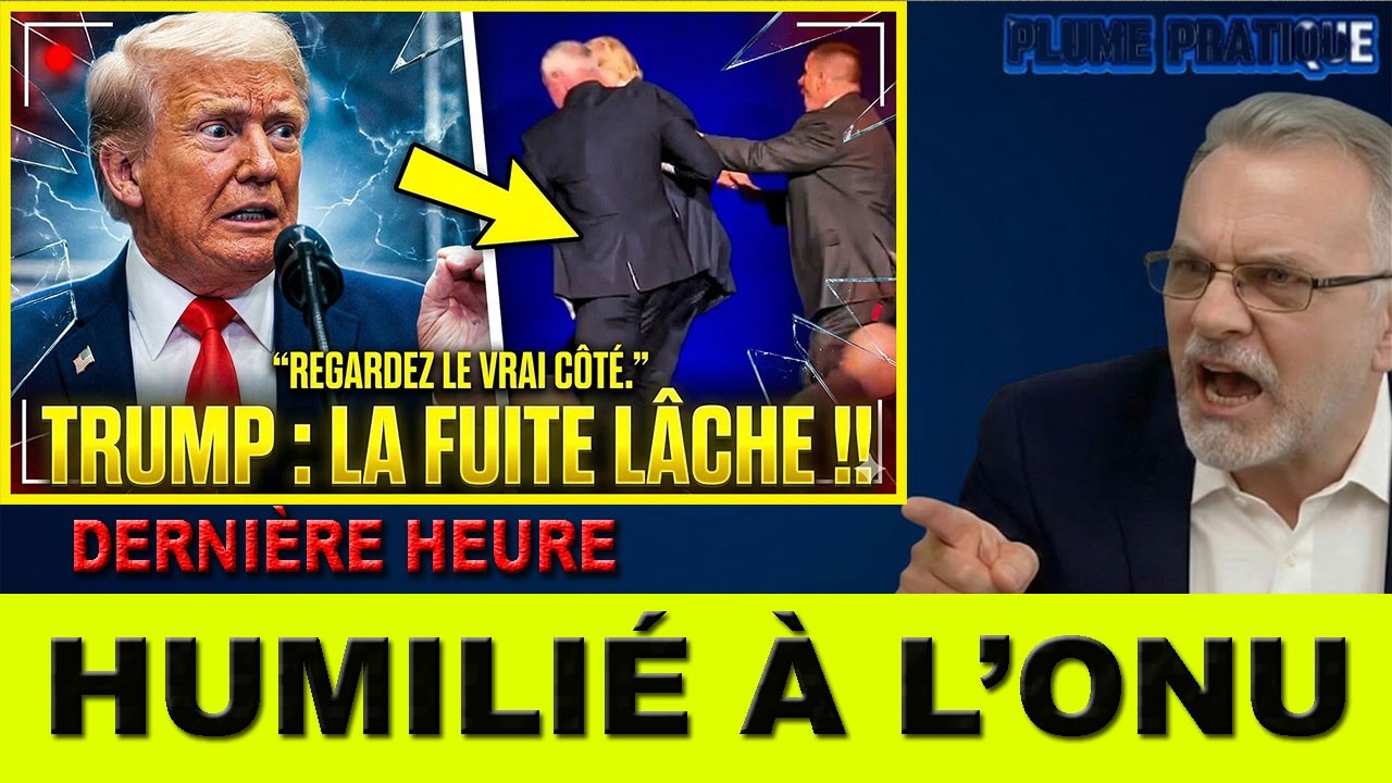 Trump humilié et rejeté à l’ONU après un discours de mardi très mal reçu