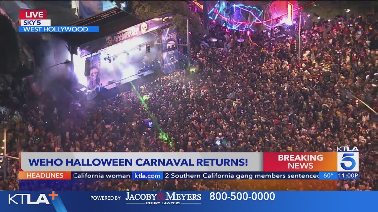 Halloween Carnaval takes over the streets of West Hollywood