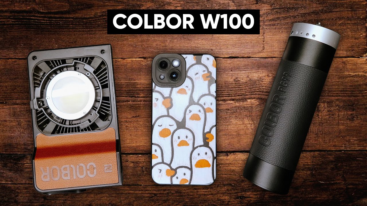 100 Ватт света в корпусе iPhone! Colbor W100 | PG99 | CP30