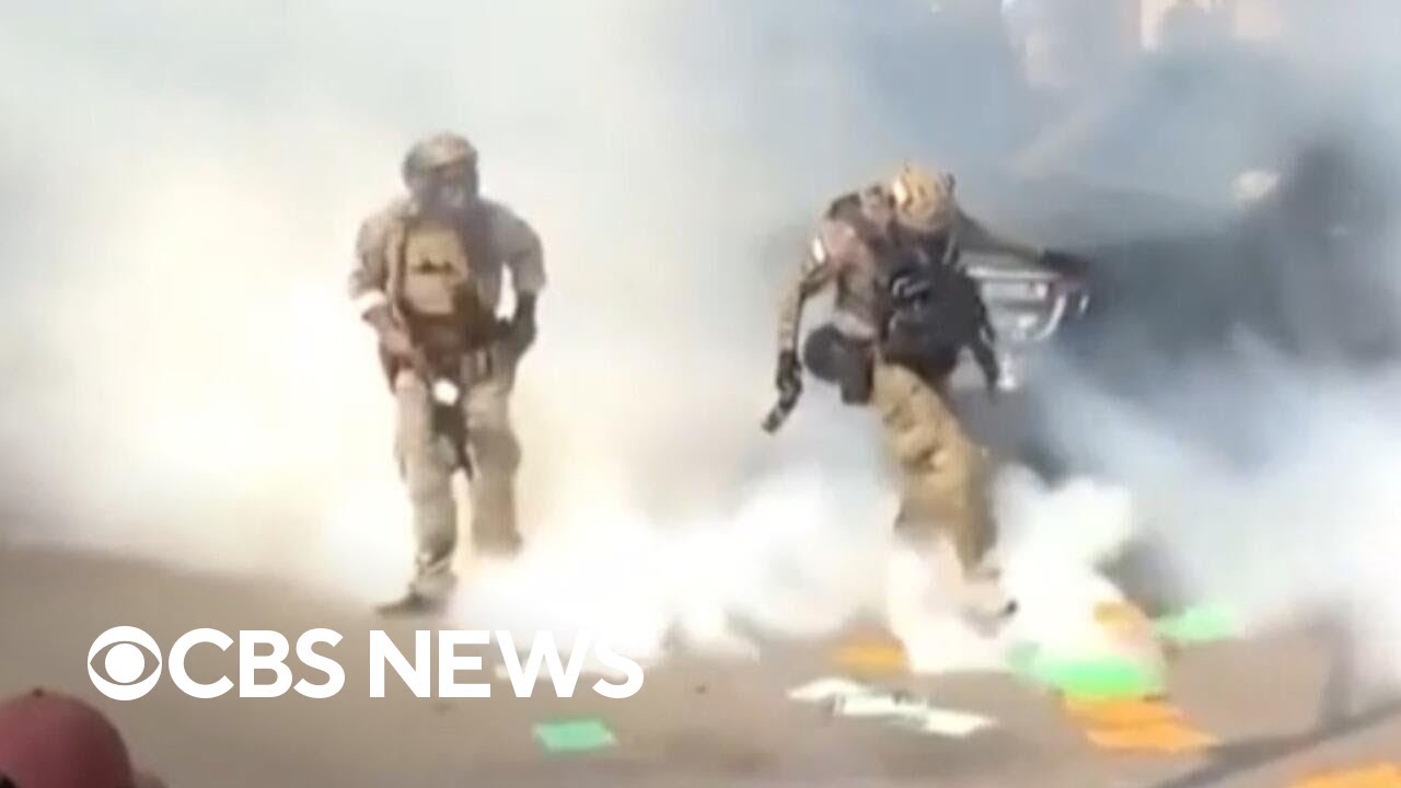 Some ICE tactics against protesters violate federal policy, CBS News investigation finds