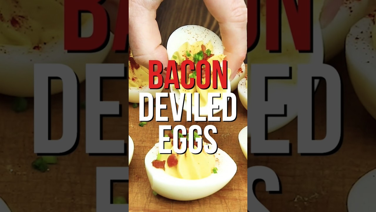 Bacon devil eggs 