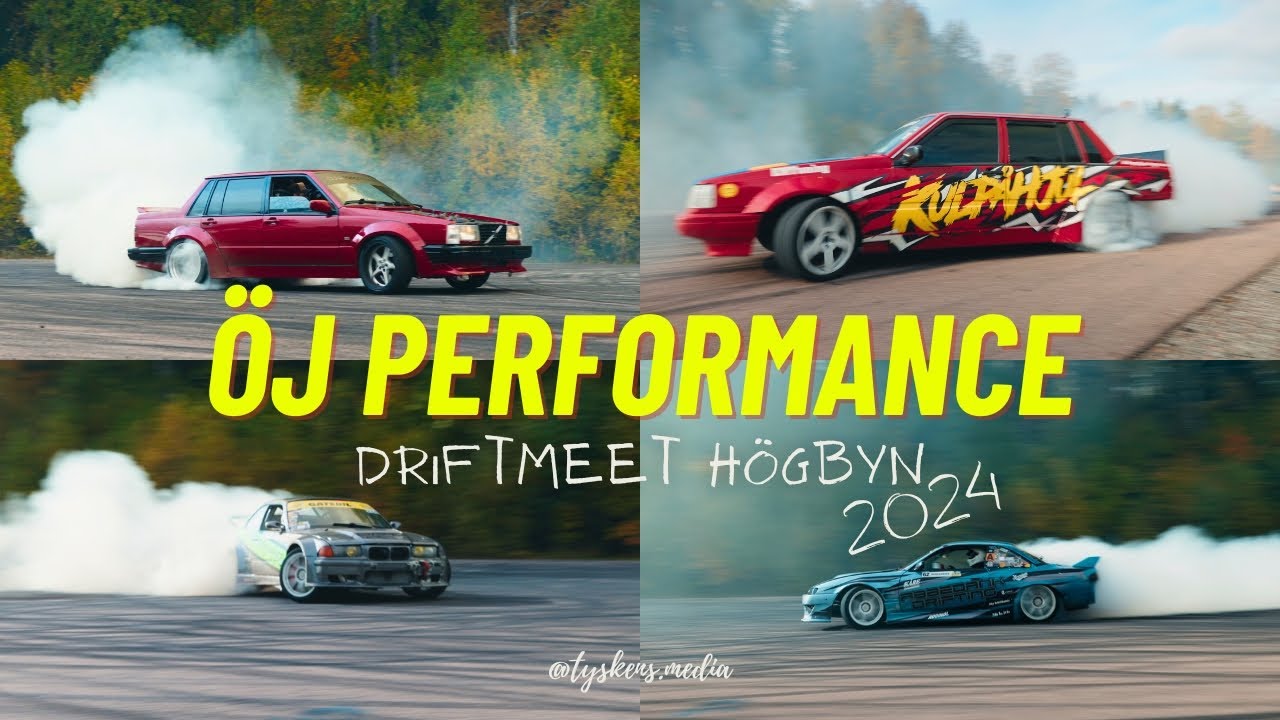 ÖJ Performance Driftmeet Högbyn 2024
