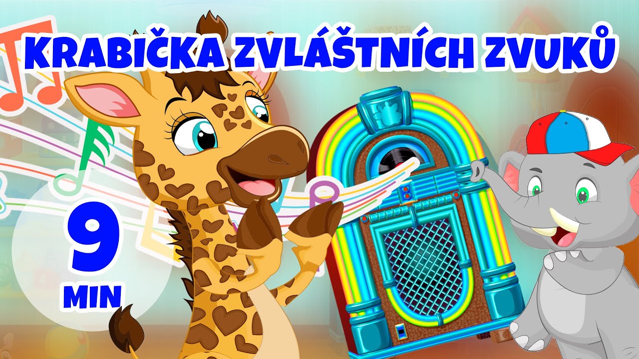 Krabice zvláštních zvuků - 9 min Giramille | Dětské říkanky a písničky