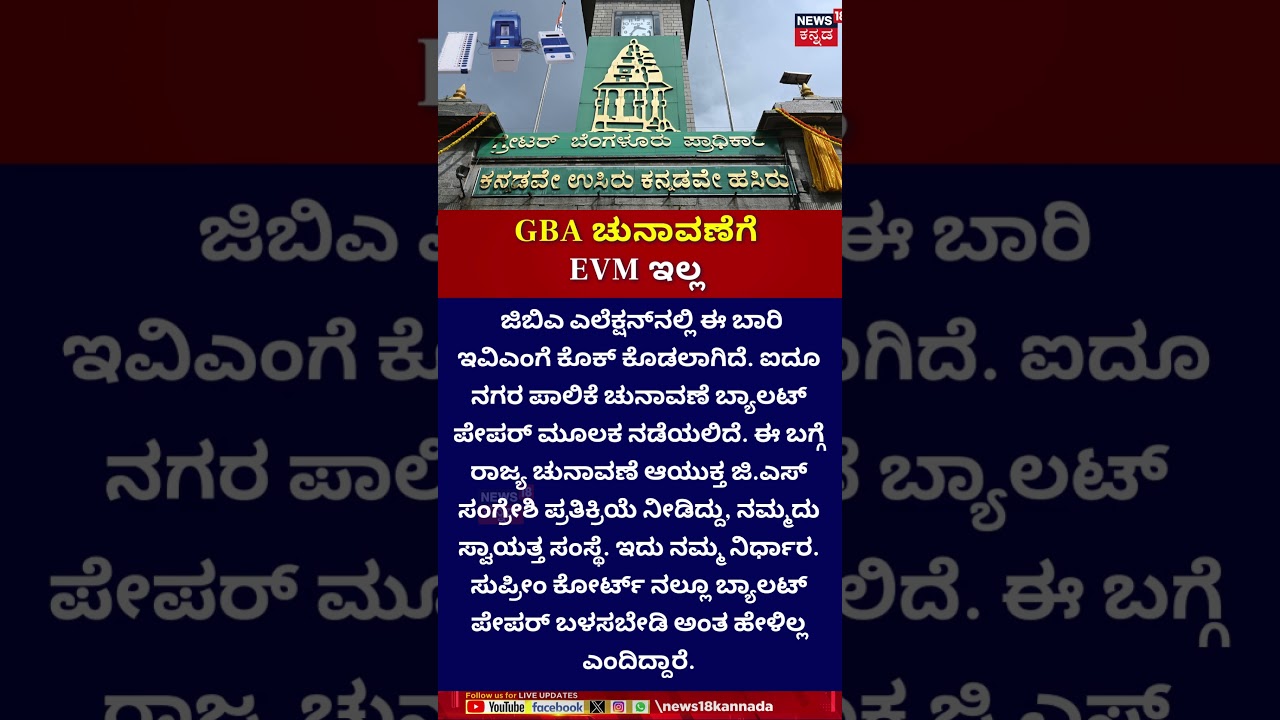 GBA Election 2026: The Ballot Paper Twist | GBA ಚುನಾವಣೆಗೆ EVM ಇಲ್ಲ