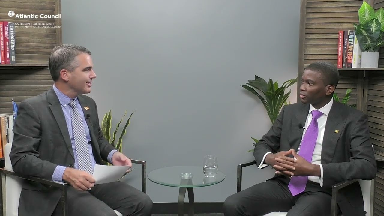 The Hon. Dickon Mitchell on the development of key industries & Grenada's Beryl recovery