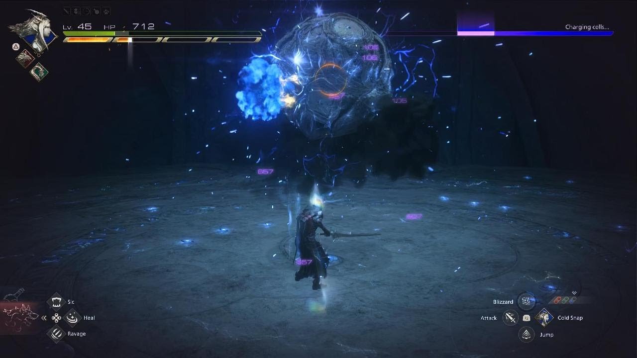 FINAL FANTASY XVI - Control Node and Aurum Giant Boss Fight - Reverie Tower