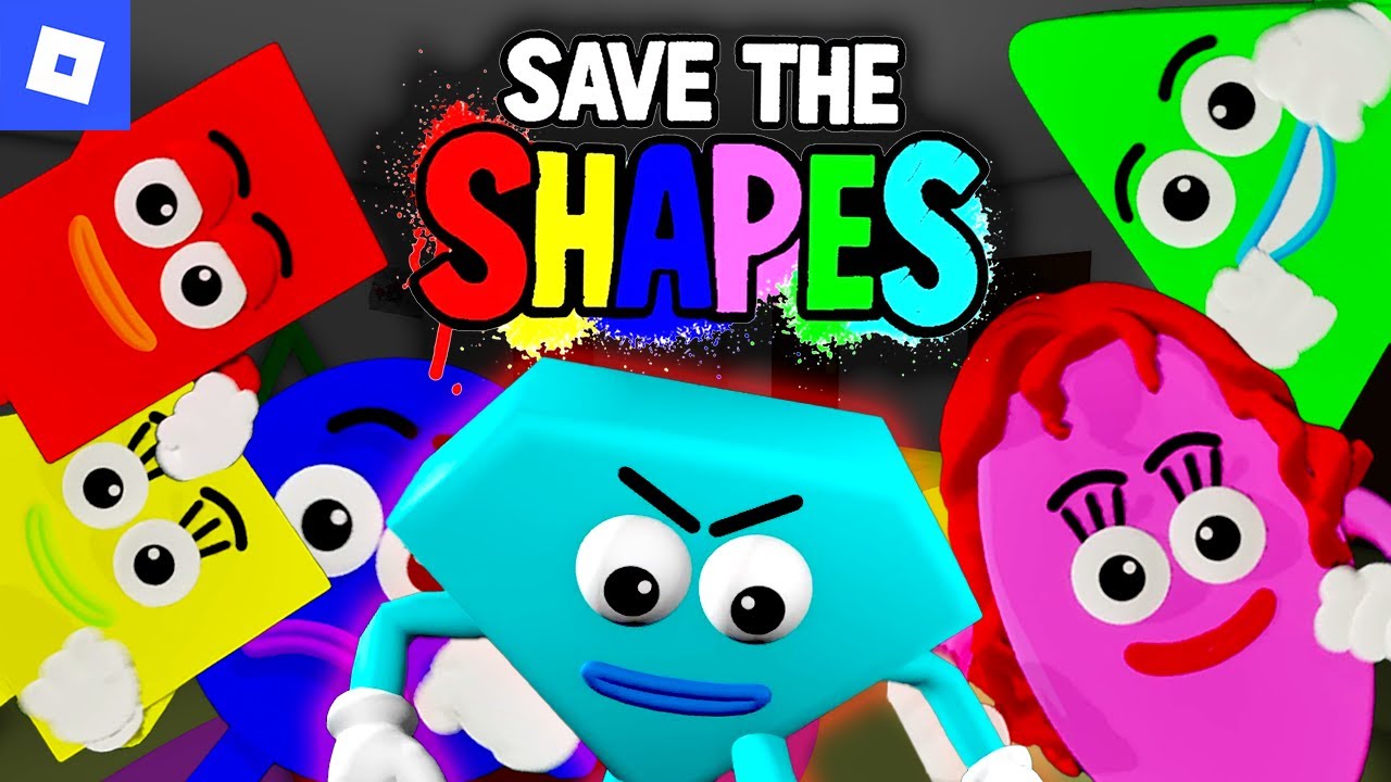 Save The Shapes [Chapter 1 Roblox] : mascot horror gameplay walkthrough