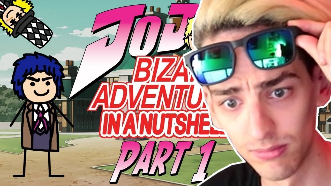 Vegeto Reacts To JOJO IN A NUTSHELL!  (Parts 1 2 & 3)
