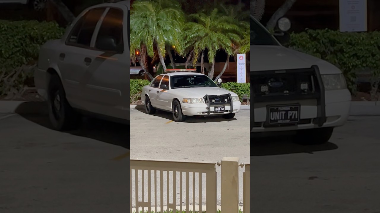 Ford Crown Victoria police interceptor ￼#police #policeinterceptor #crownvic #miami #cops #cars