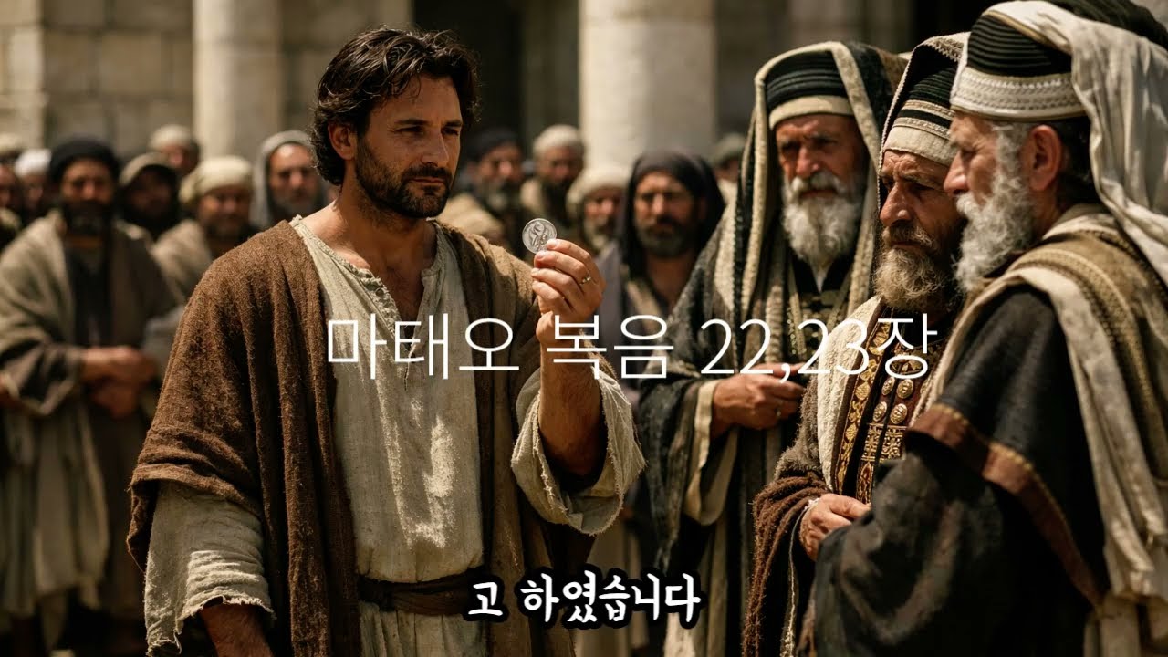 #성경오디오북 #수면유도 #인생지혜 [오디오북] 마태오 복음 22-23장 | 가짜에 휘둘리지 않고 나를 지키는 내면의 힘 (수면유도)
