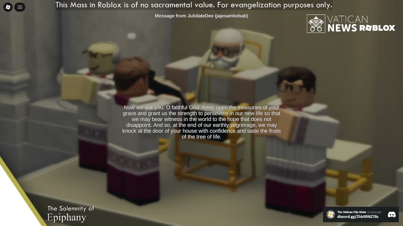 [VATICAN MEDIA] Pope Vincent Closes the Final Holy Doors for the ending of the 2025 Jubilee