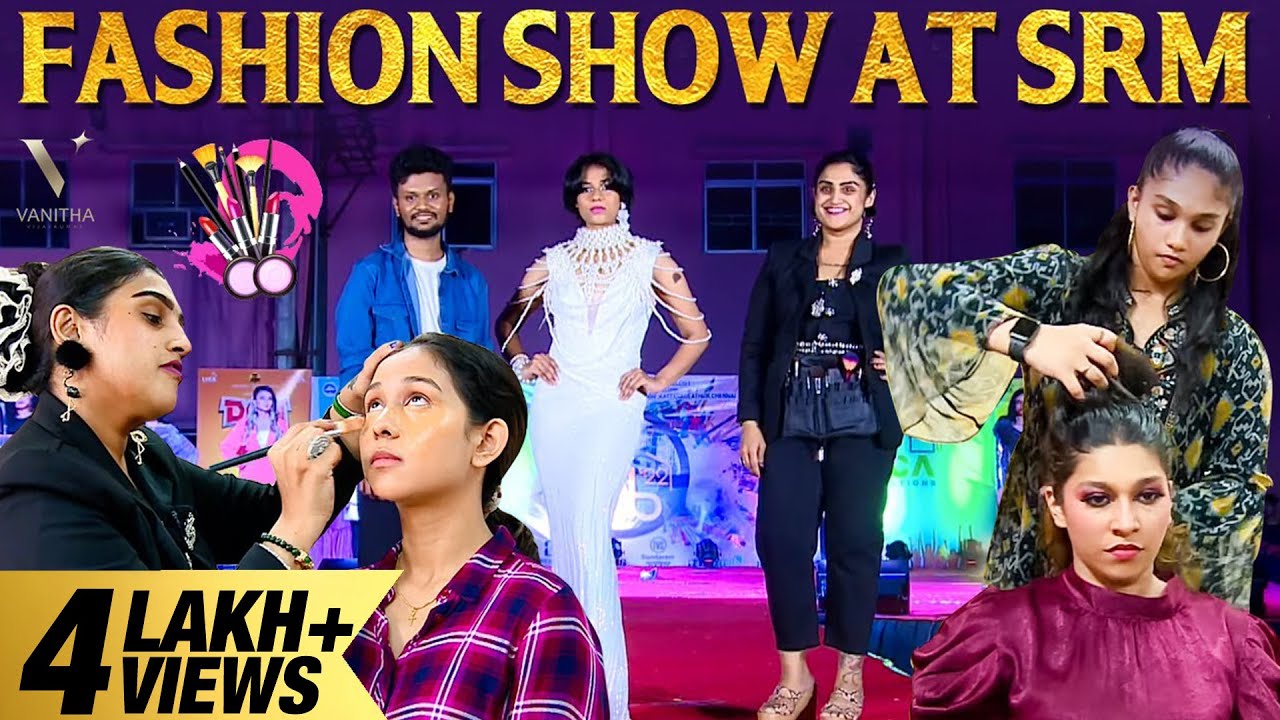 VV Styling Outfits | Fashion Show @ SRM College | Ramp Walk | Fab 2022 | Vanitha Vijaykumar