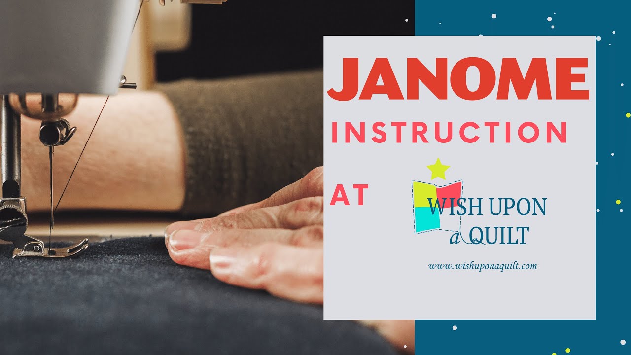 Janome 5300QDC Demo with Wish Upon A Quilt