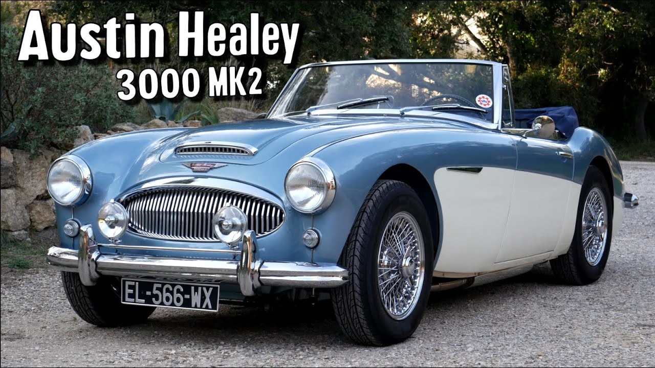AUSTIN HEALEY 3000 MK2 - Petit roadster, gros moteur... !