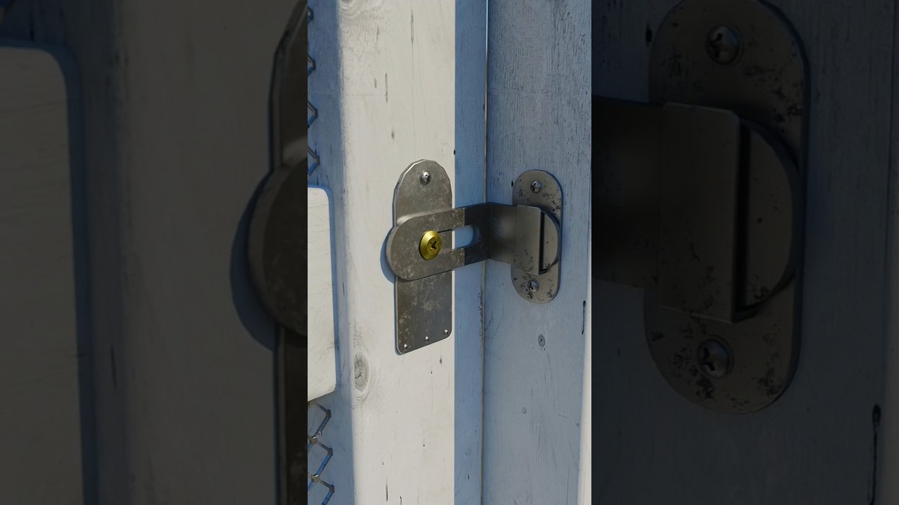 DIY Simple Manual 90&deg; Sliding Wooden Gate Latch 🔐 #slidinglock #woodworking #doorhandles