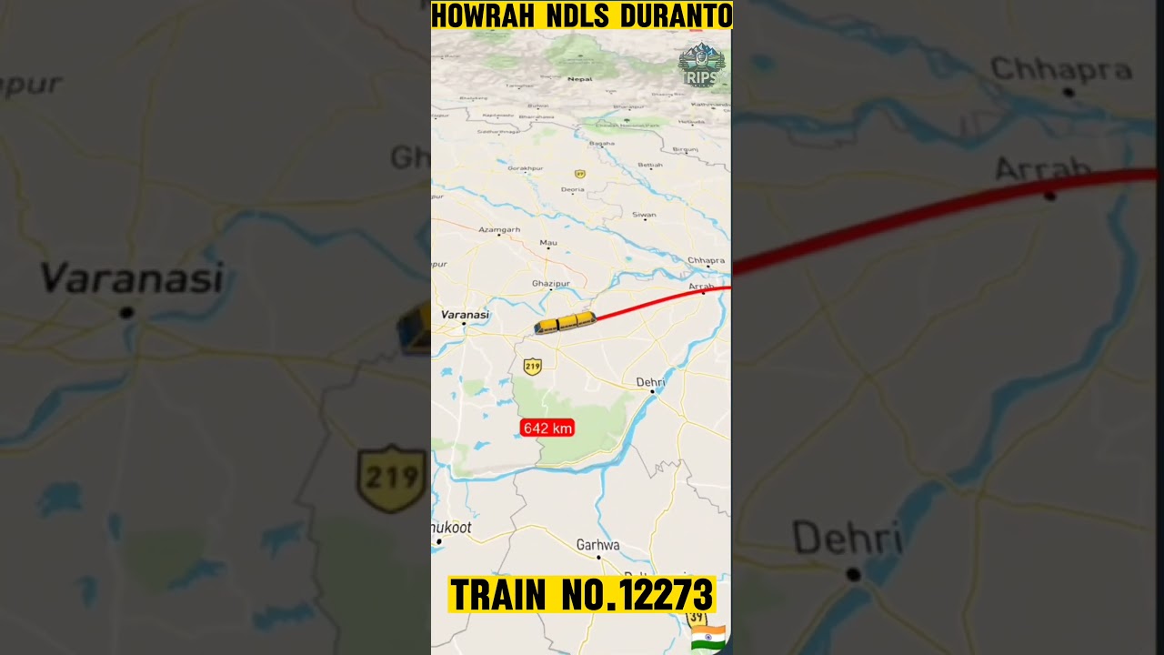 Train From Howrah to New Delhi | Train Number 12273 New Delhi Duranto | #train #yourjourney #facts