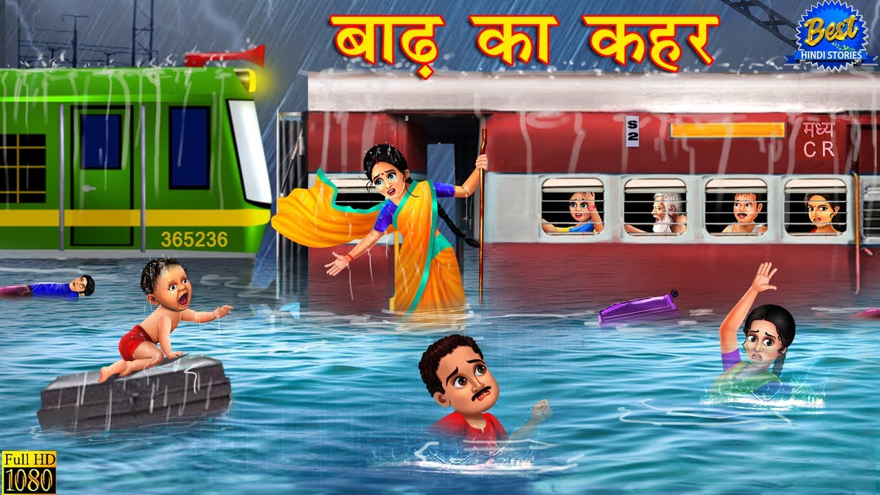 बाढ़ का कहर | Badh Ka Kahar | Hindi Stories | Moral Stories | Hindi Kahani | Kahaniya |Garib Vs Amir