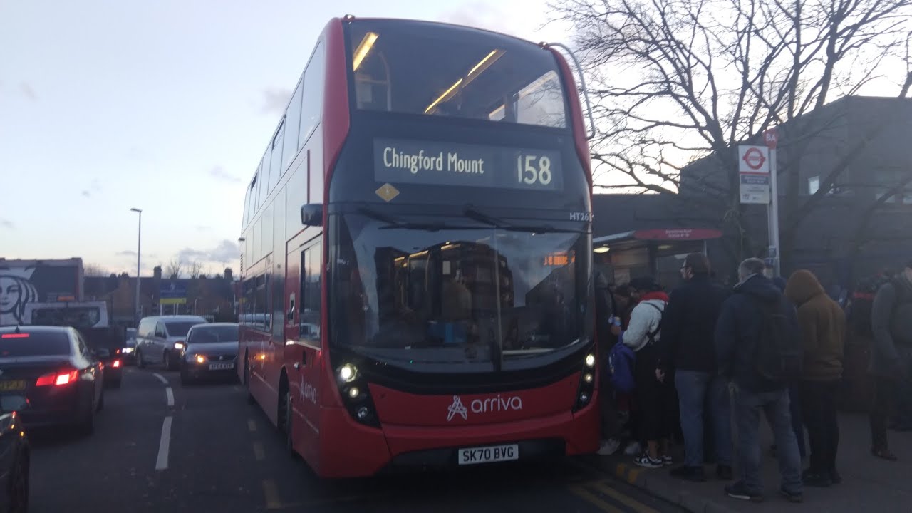 (AD Enviro 400H MMCs Buses) - Mirrorless Bus Journey on - HT26 - SK70BVG - on Route 158 - 20/01/2026