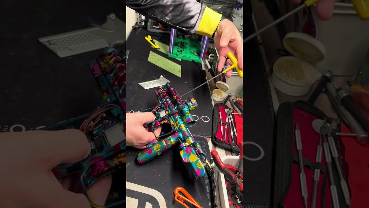 E-Blade Autococker Firing Release Point (Hammer lug) adjustments and setting!