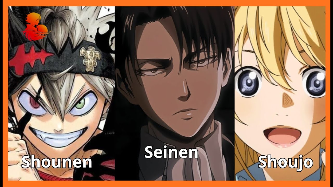 SHOUNEN, SEINEN, SHOUJO: Qual Anime É Para Você? (Guia Definitivo de Público-Alvo)