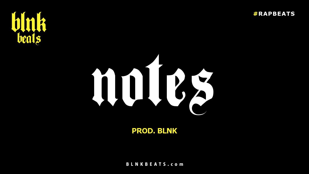 (FREE) Fast Flute Type Trap Beat | Dark Type Rap Hip Hop Instrumental | Notes | Prod. BLNK