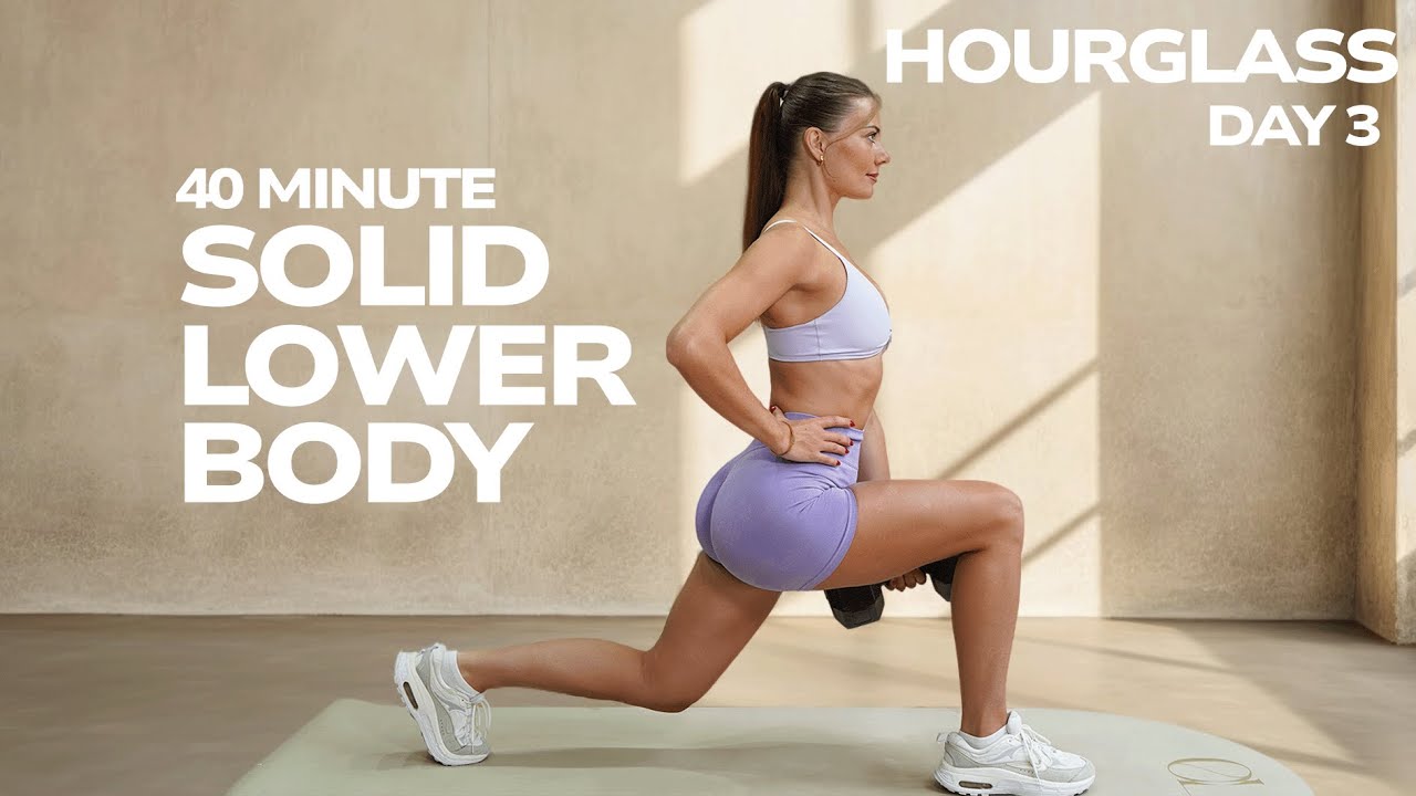 40 MIN NO REPEATS LEGS AND GLUTES STRENGTH WORKOUT- Low Impact