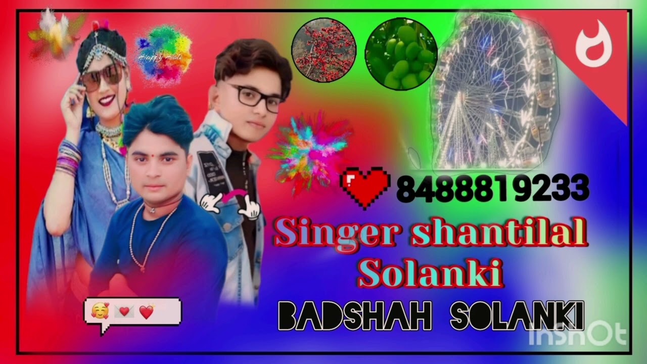 Singer shantilal Solanki ka naya song YouTube channel ka naam Badshah Solanki ✔️✔️✔️💪💪