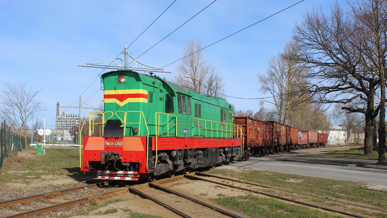 ChME3 3360 on the Kopli branch line - 28/4/22