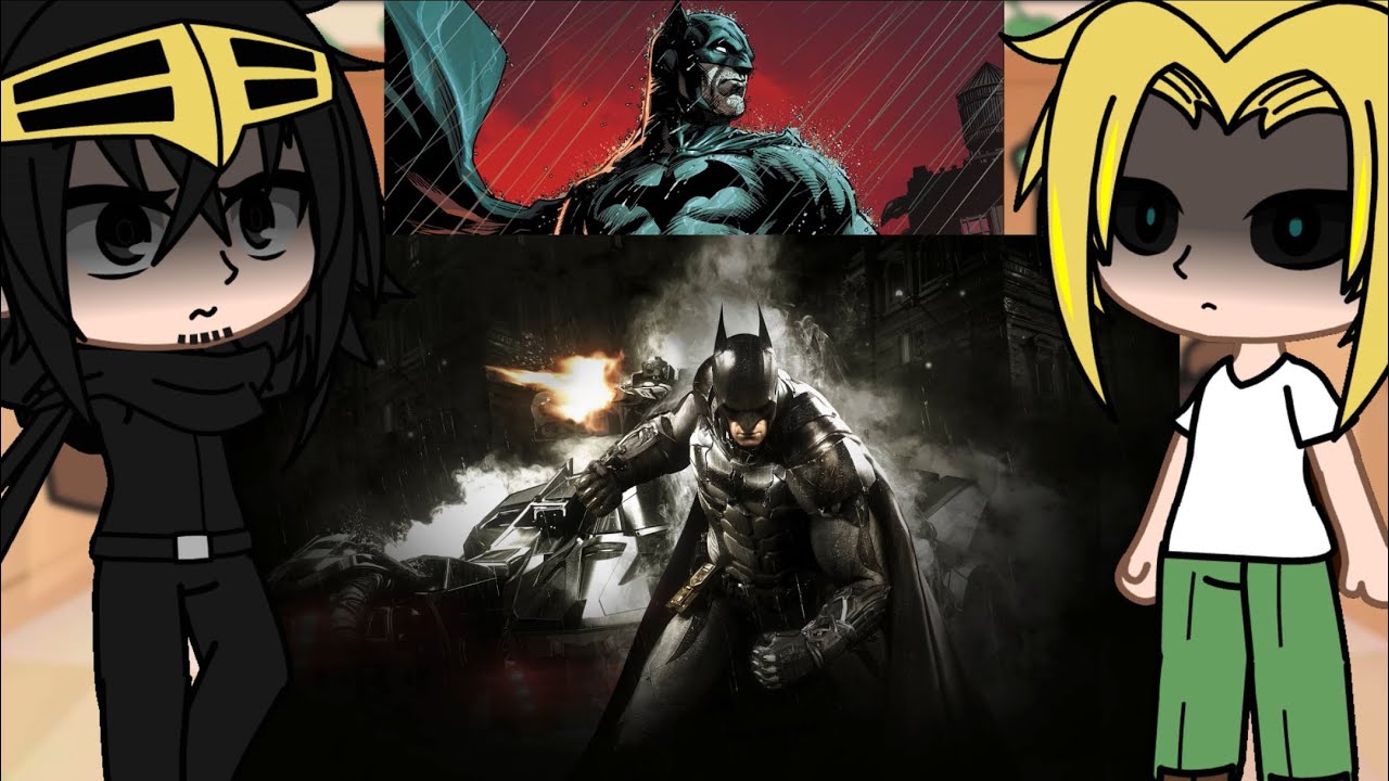 Mha react to Izuku as Batman //pt.1/??// //my hero academia// //gach club//