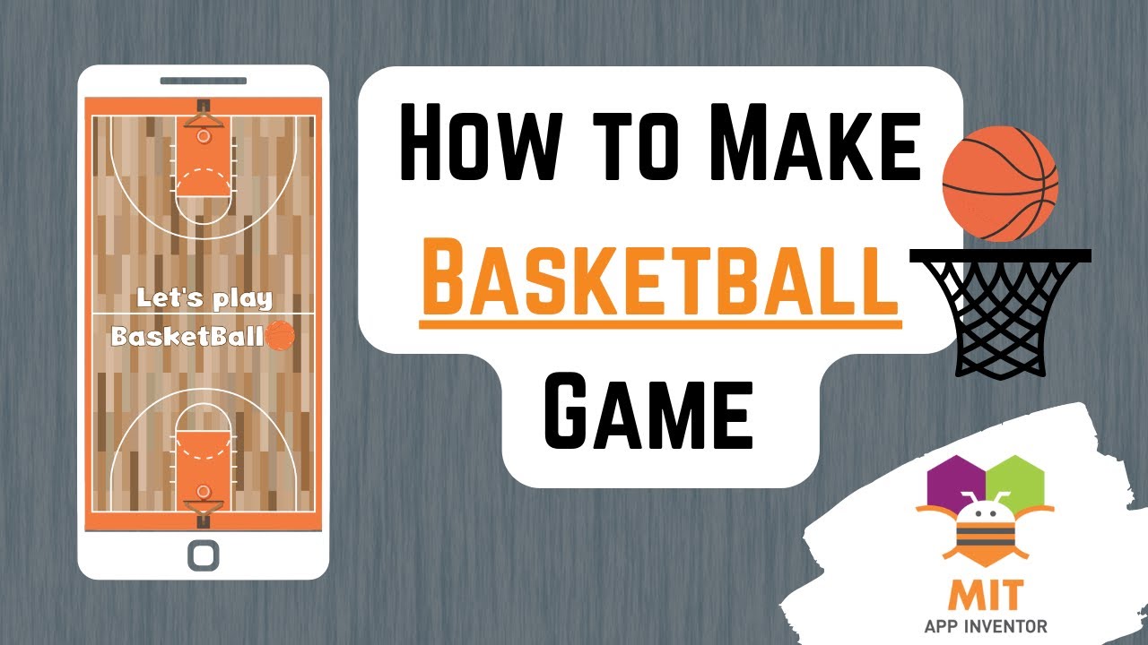 Basketball Game in MIT App Inventor | App Inventor Basketball Game | #appinventor #mitappinventor