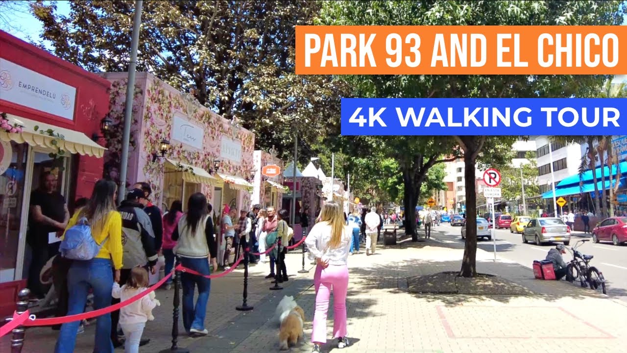 Bogota: Park 93 and el Chico! Walk with me in Colombia!