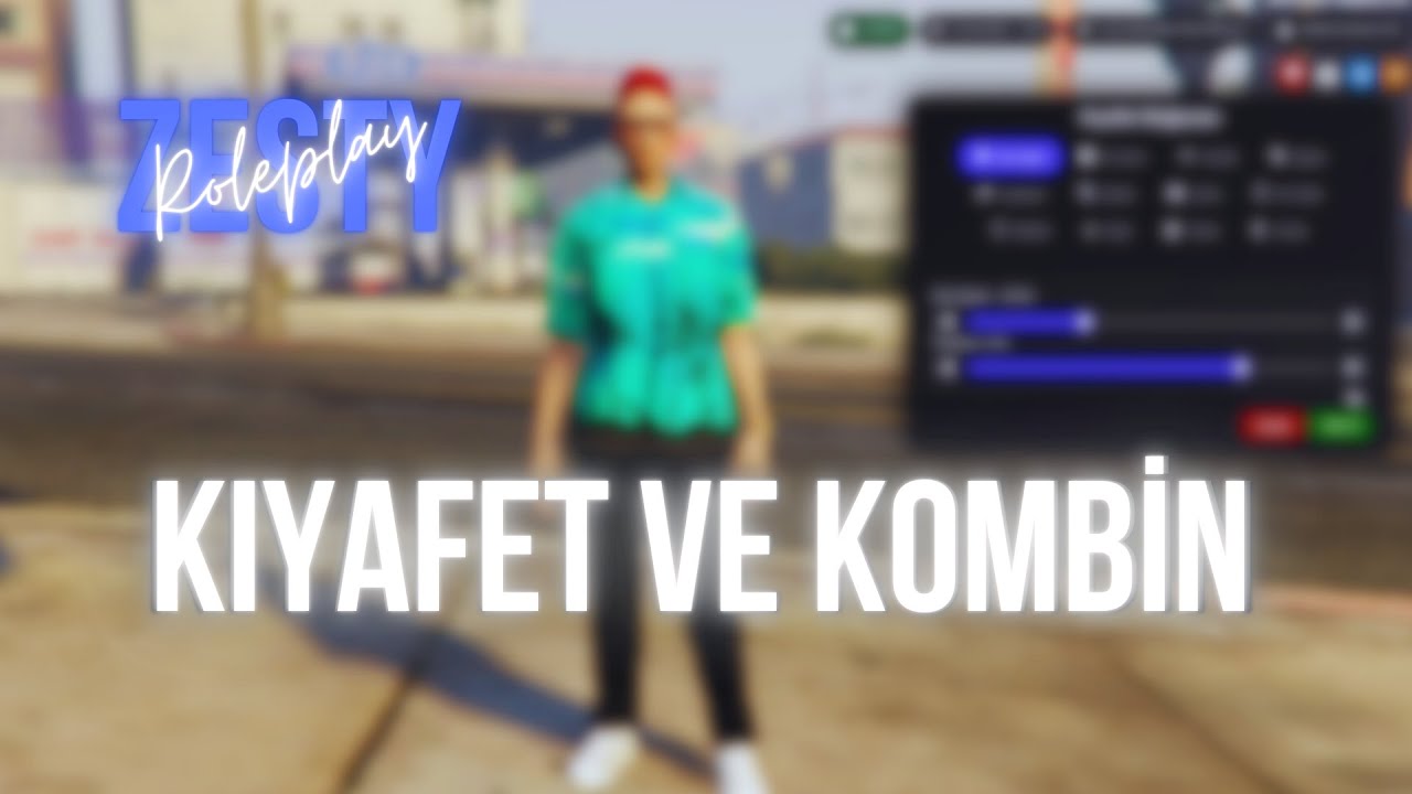 [RAGE:MP] Kıyafet ve Kombin Sistemi - Zesty:V Roleplay