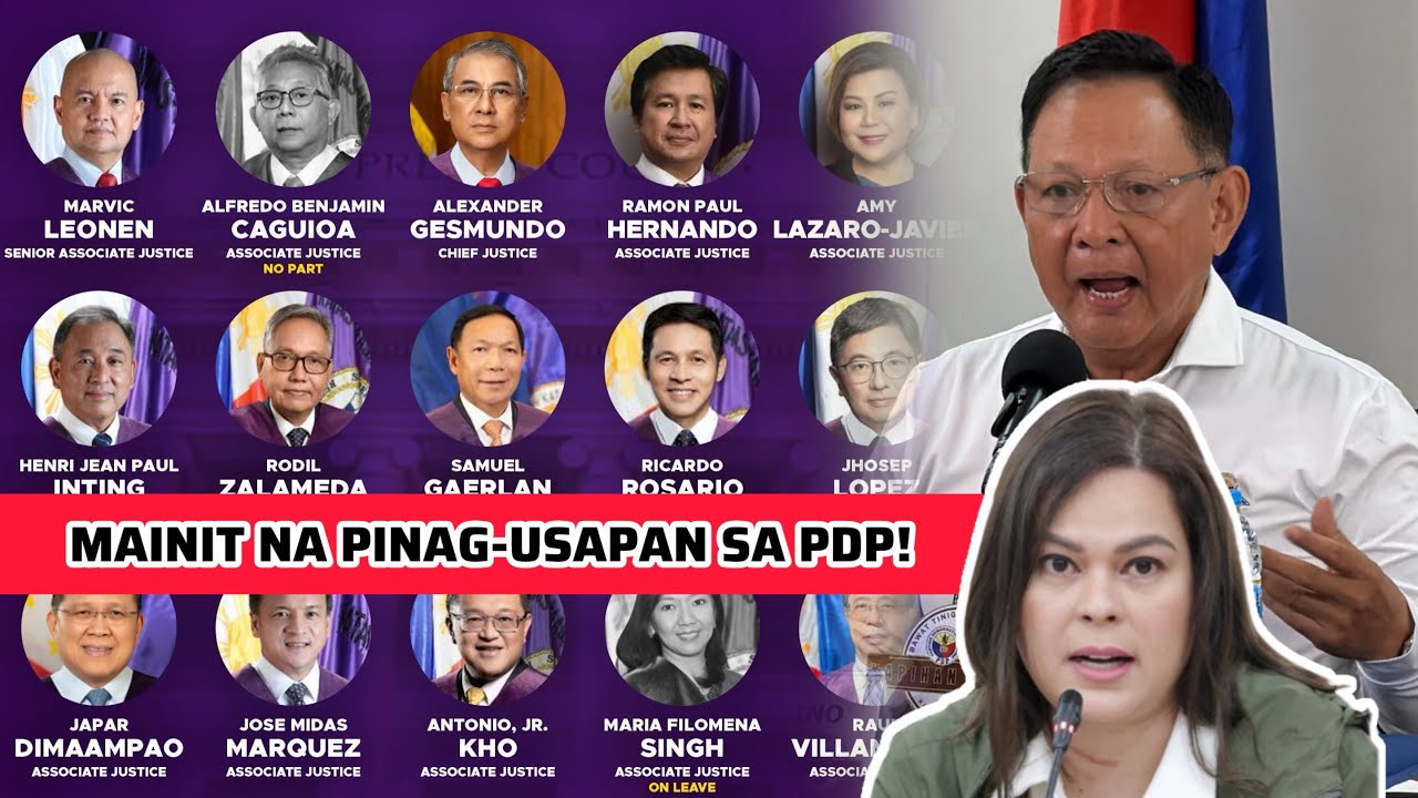PAGBASURA SA IMPEACHMENT NI VP SARA MAINIT NA PINAG-USAPAN SA PDP!