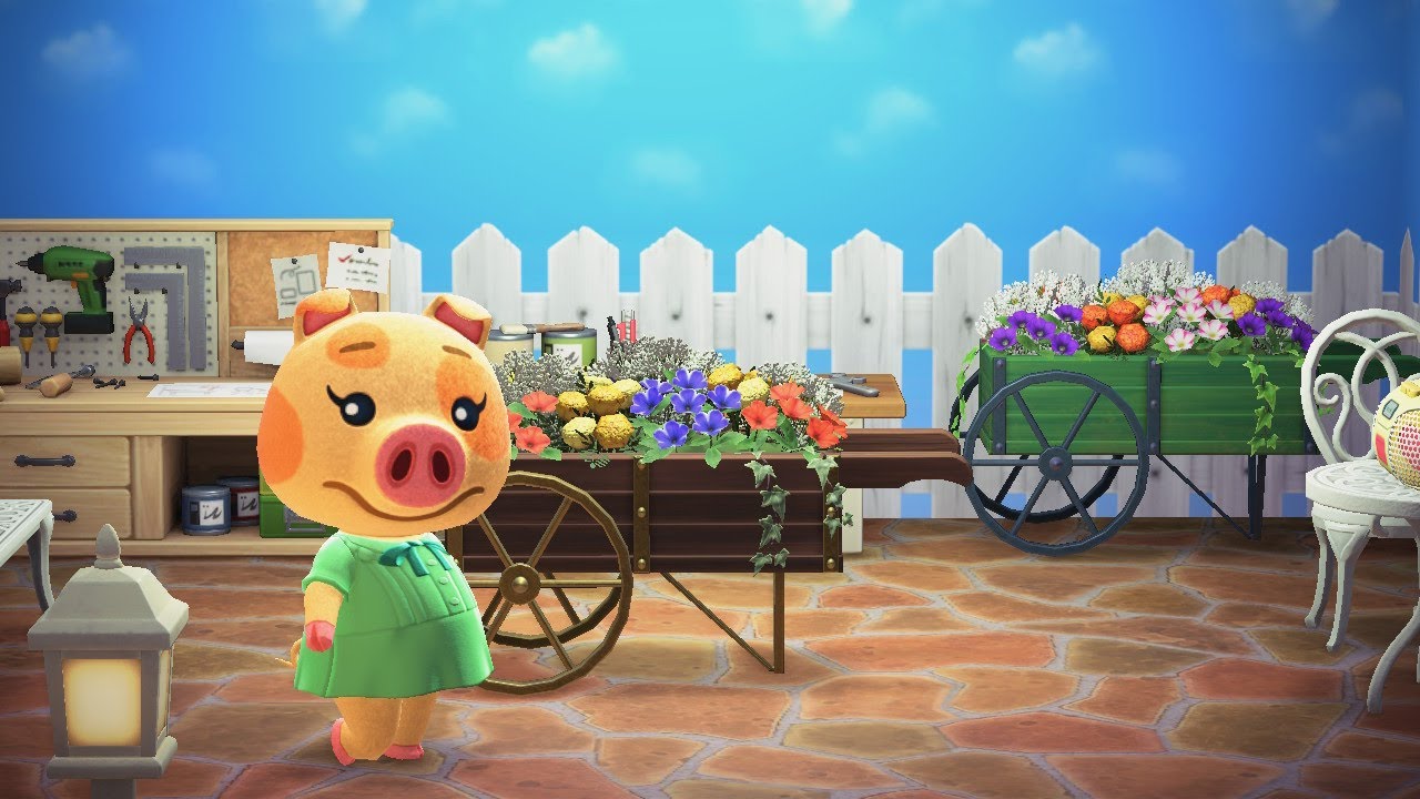 Animal Crossing New Horizons House Tour Maggie villager v2