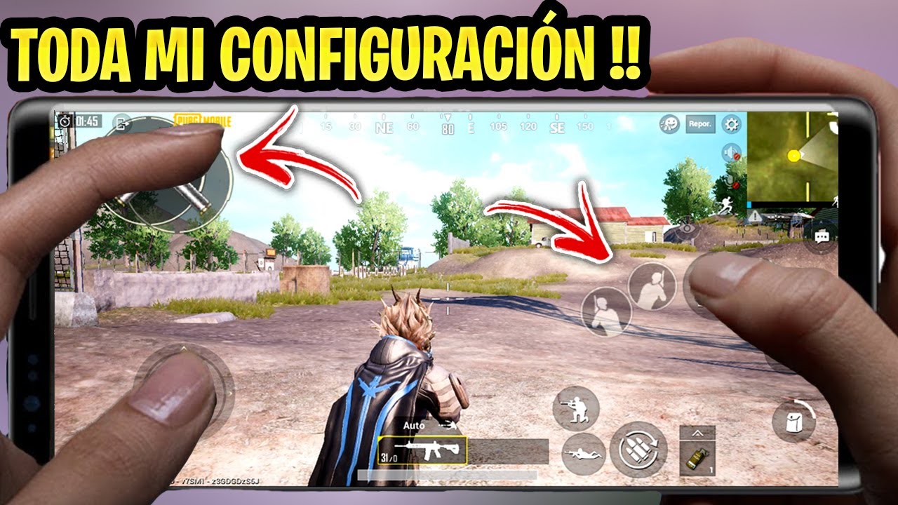 LA MEJOR CONFIGURACIÓN DE 3 DEDOS de PUBG MOBILE 🔥 TODAS MIS SENSIBILIDADES Y HUD