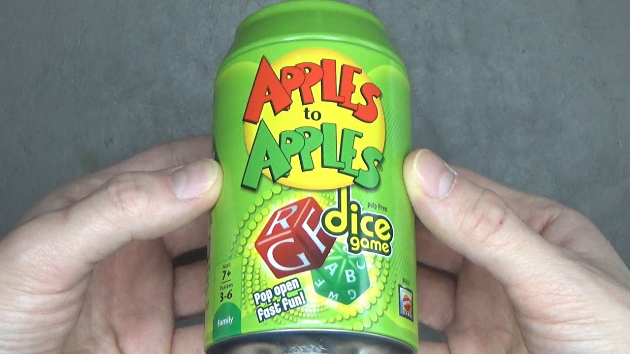 How To Play Apples To Apples Dice Game