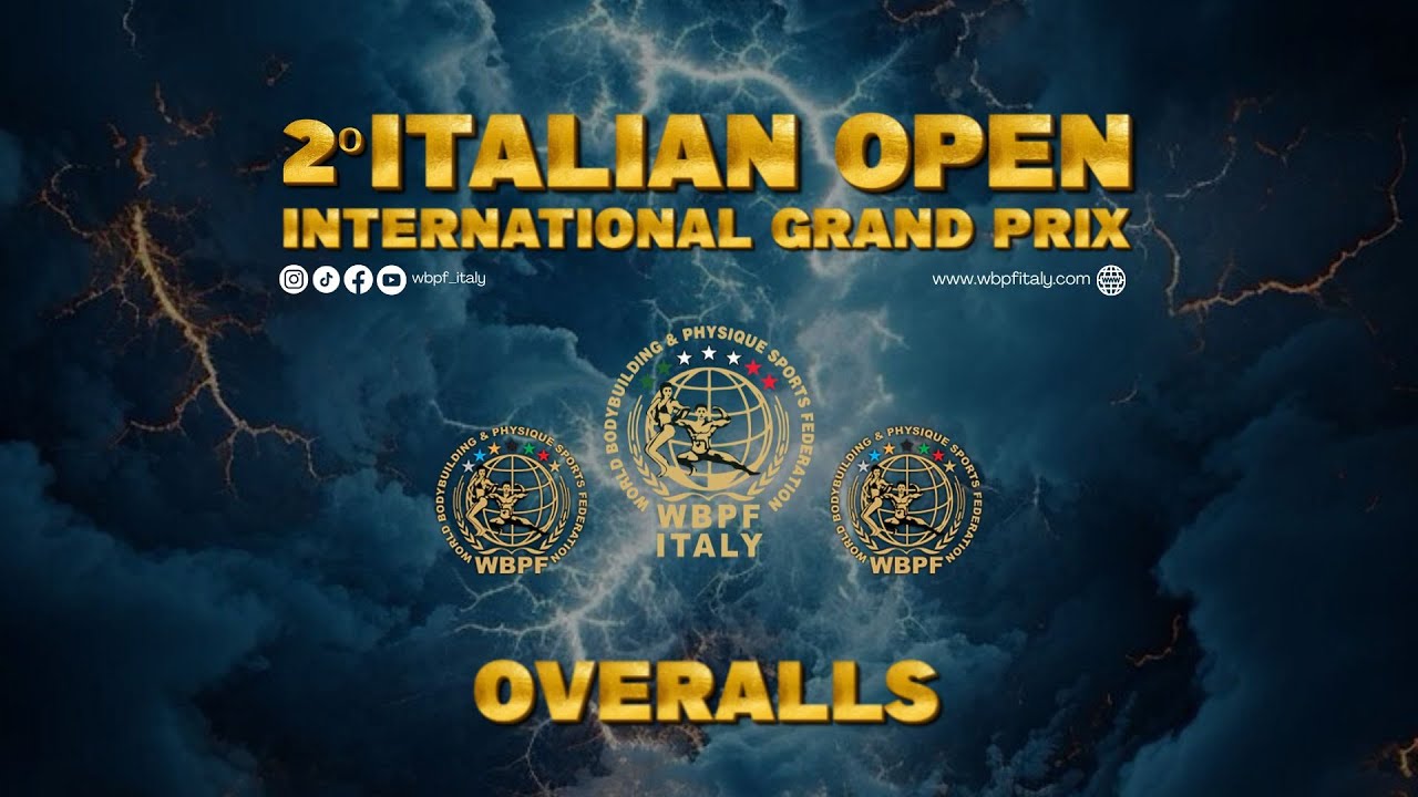 Overalls | 2° Italian Open International Grand Prix🏆