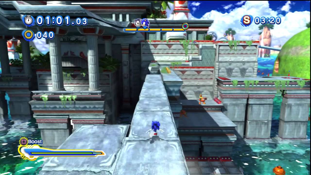 Sonic Generations: Request - Seaside Hill Modern Sonic Doppleganger Race