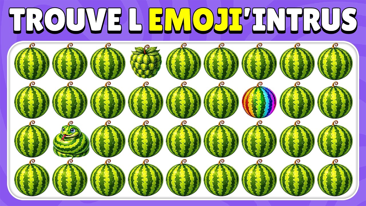 Trouve l’Intrus - Édition Nature 🐻🔥🌳 | Facile, Moyen, Difficile | Quiz Lapinou