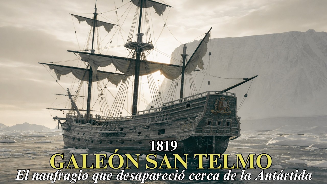 La oscura historia del galeón San Telmo: el naufragio que desapareció cerca de la Antártida