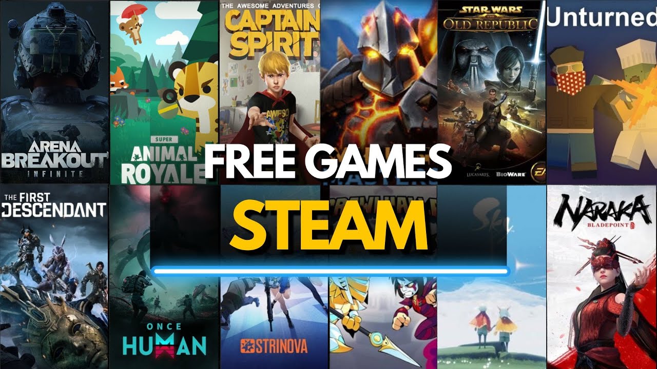 Top 100 Best Free Games on Steam You Must Play