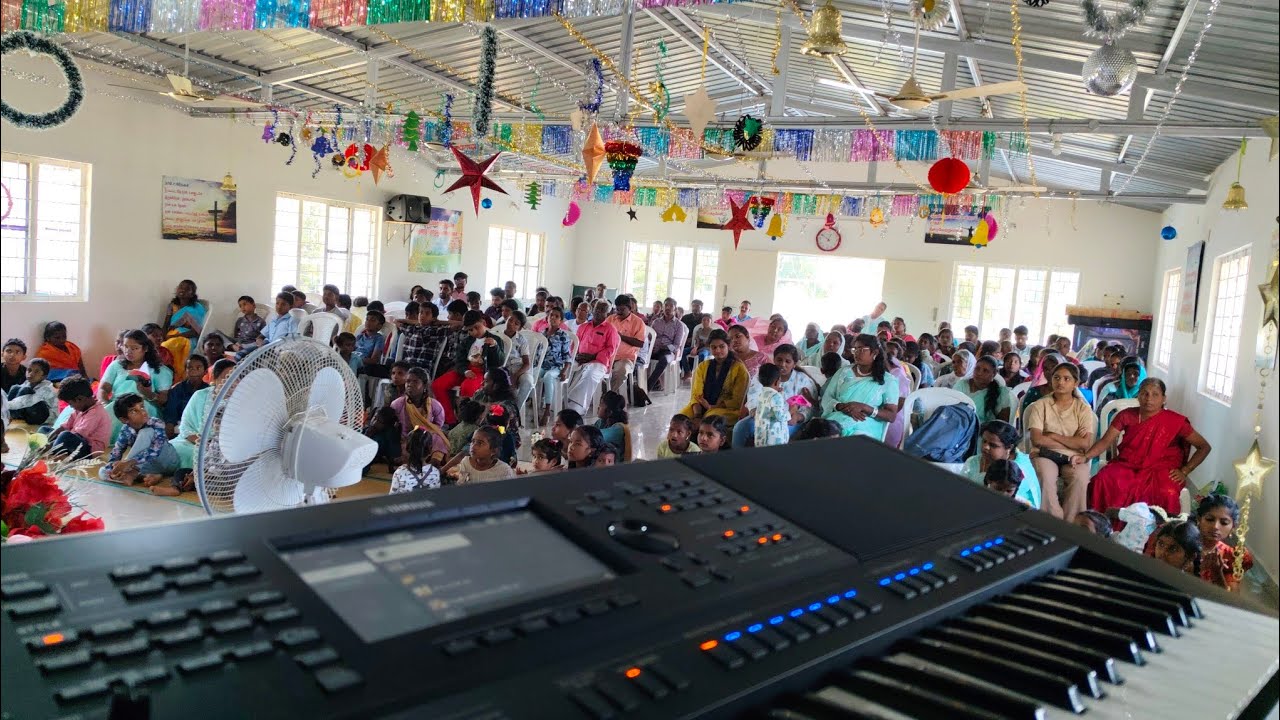 Christmas season 2025 @bethel church , Krishnagiri.🎄✨