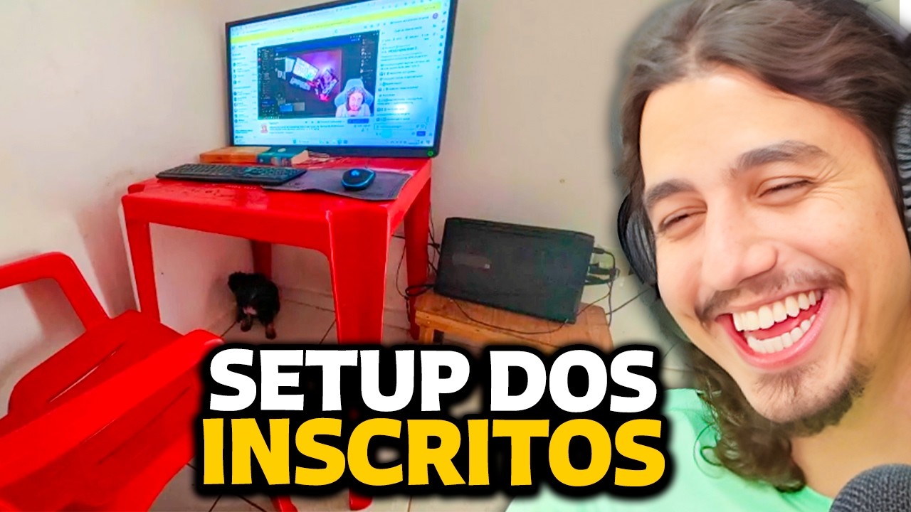 REAGINDO AOS SETUPS DOS INCRITOS KKKKKKK