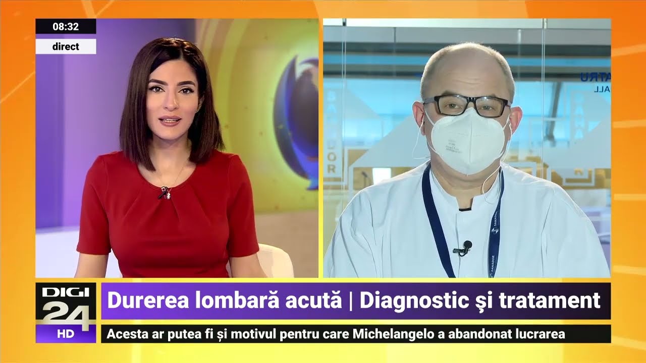 Durerea lombară acută – Dr. Cristian Pandrea | Spitalul Clinic SANADOR
