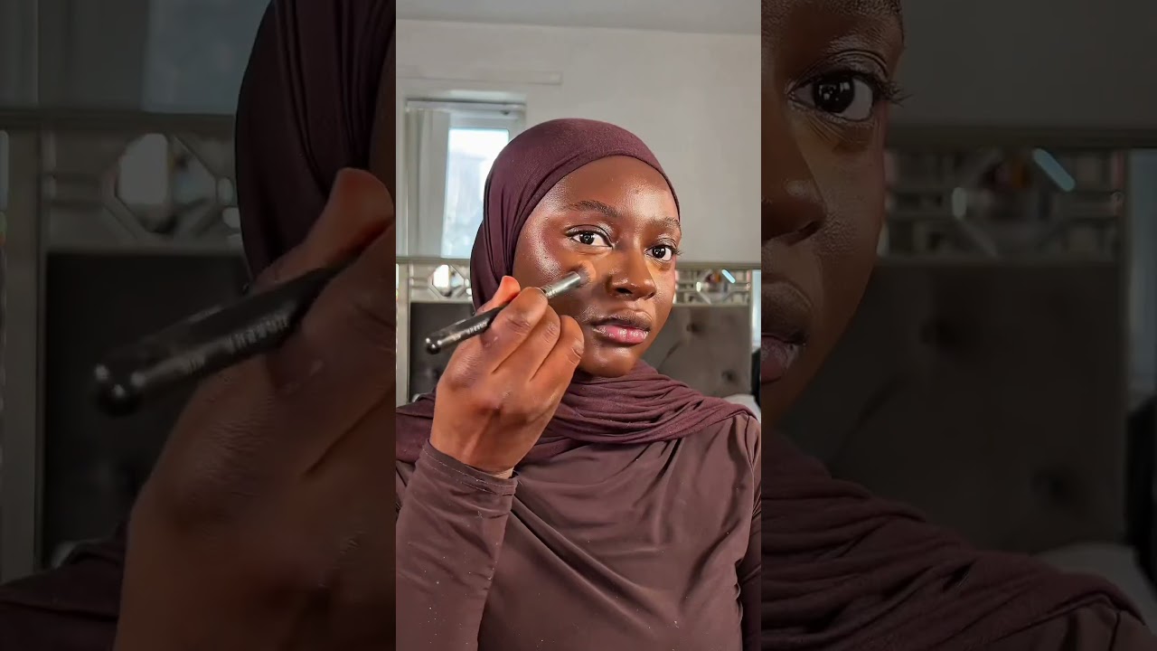 Everyday makeup look | Dark skin 🤎 