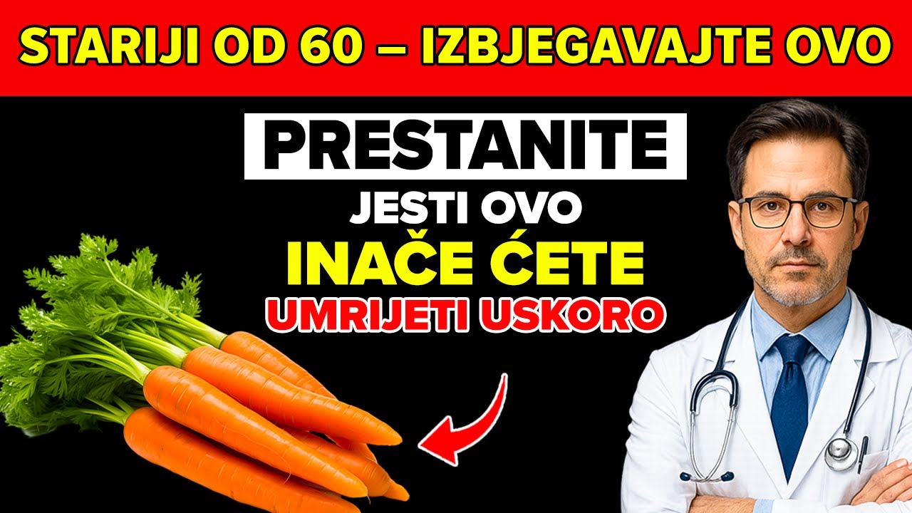 Nikada ne jedite OVO povrće nakon 60-e – zamijenite ga ovim za zglobove i energiju!