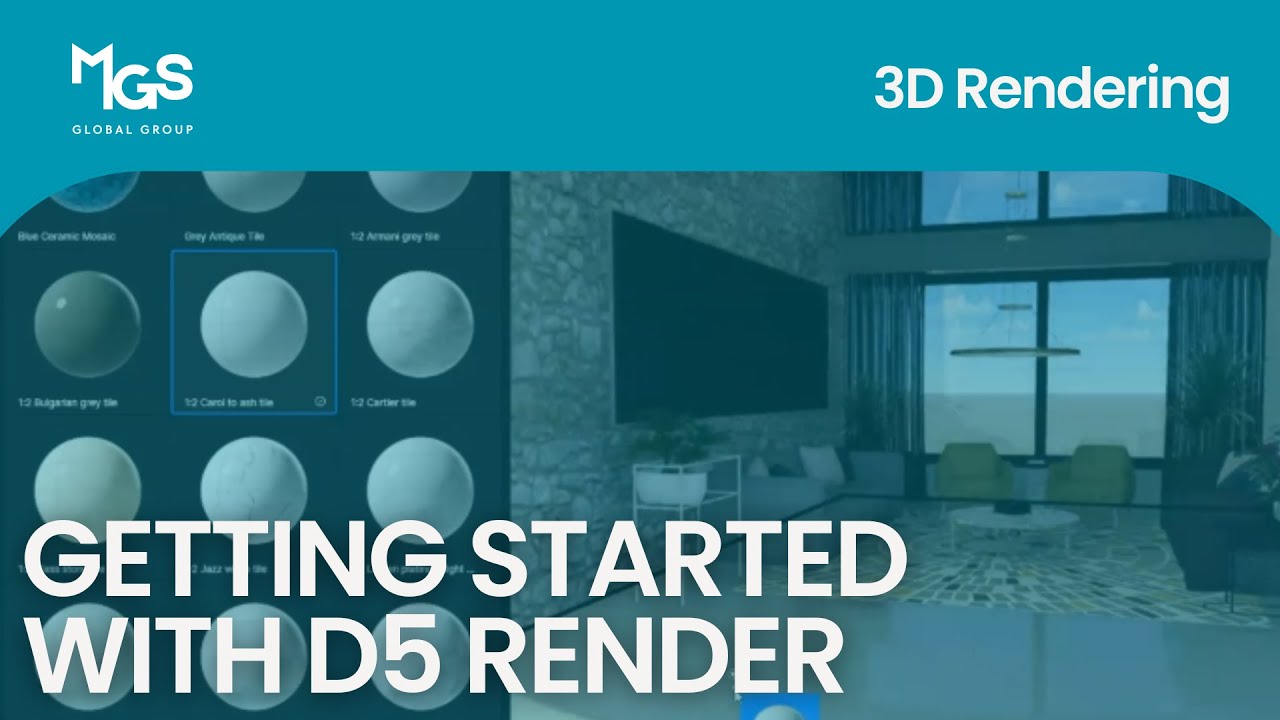 Getting Started with D5 Render | Walkthrough