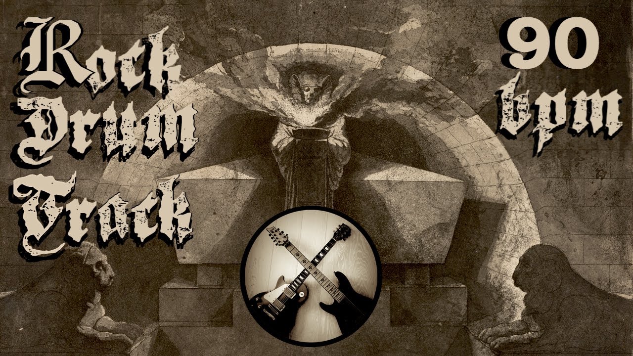 Drum Track Stoner Rock/Doom Metal/Heavy Blues 90 Bpm